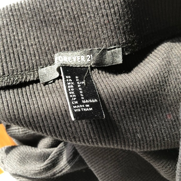 Forever21 Side Split Midi Jersey Skirt - Picture 3 of 4